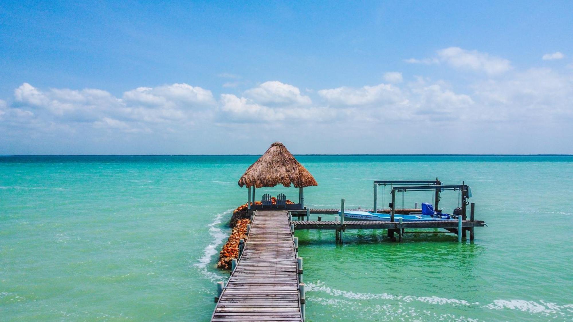 Tilt-Ta-Dock Resort Belize Corozal Exterior foto